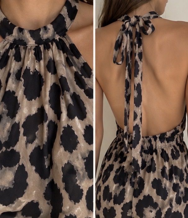 Shein Tute: Leopard print Halter Romper NEU – Nuovo e nell'imballaggio originale da Zürich venduto da di_archive 1