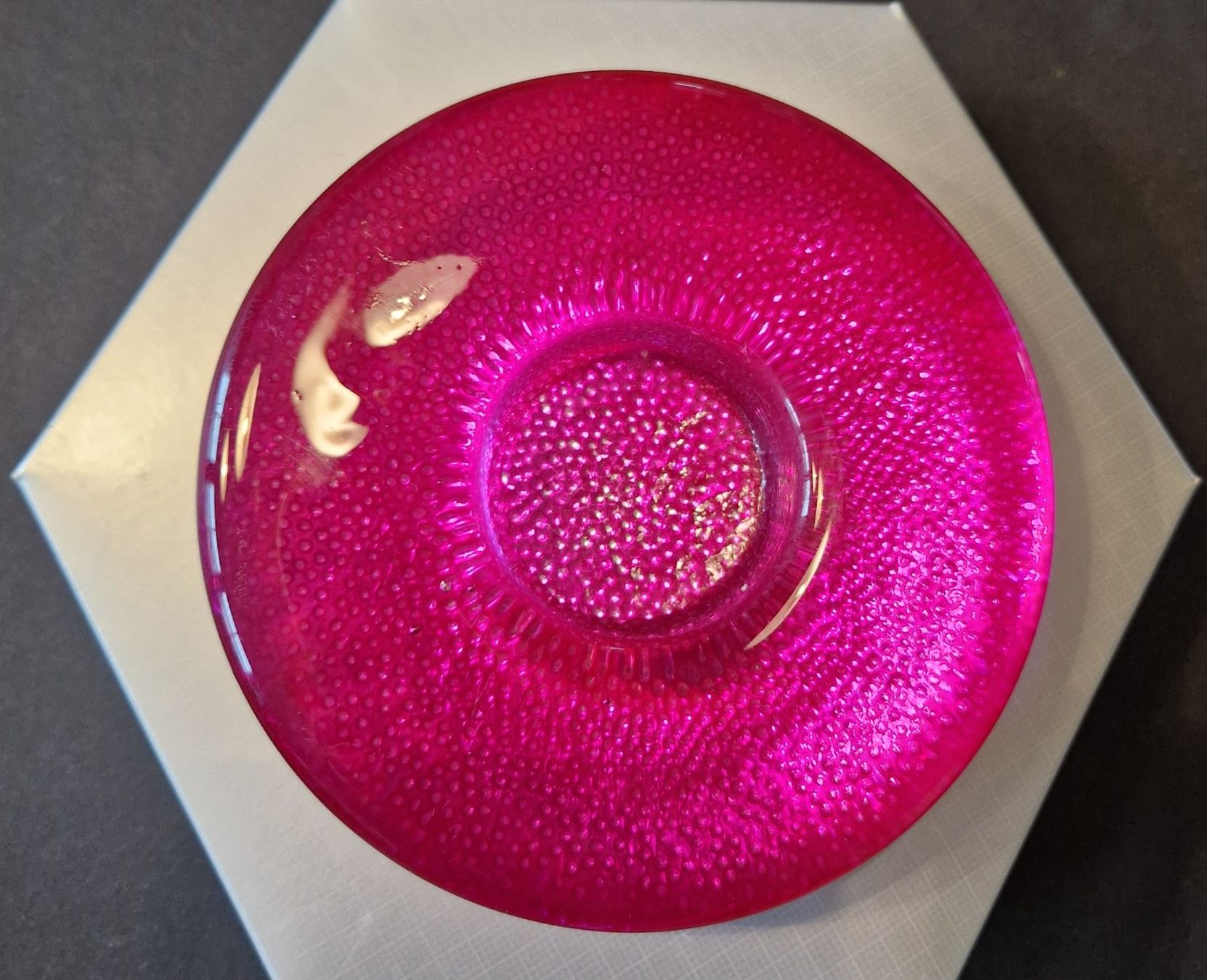 Tutte le decorazioni: Pinkes Teelichtglas, formschön – Nuovo (secondo la descrizione) da Nänikon venduto da kriki 3