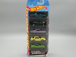 Hot Wheels Fast & Furious 5 Pack 1:64 Neu OVP