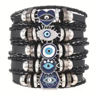 Braccialetti intrecciato braccialetto bracciale (5x)