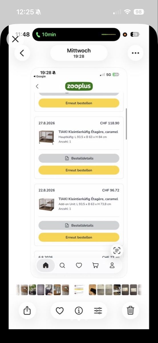 Gabbie, trasporto & Sicurezza: käfig zu verkaufen – Nuovo (secondo la descrizione) da uznach venduto da Idefix029 1