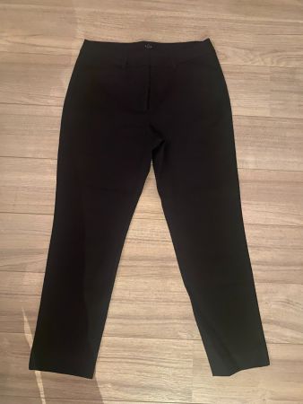 WHITE HOUSE BLACK MARKET the slim ankle Hose schwarz Gr. 38