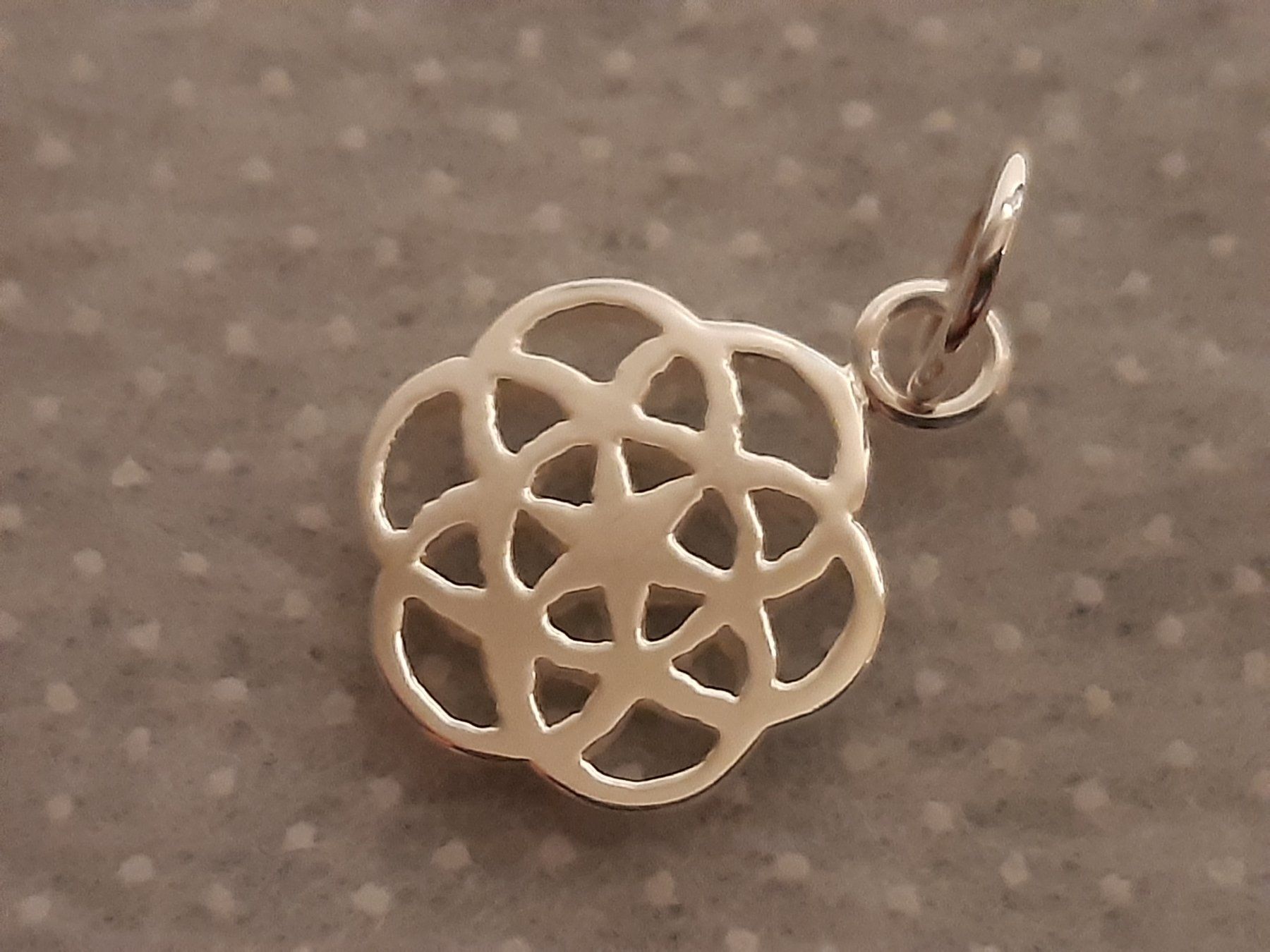 Anhänger: Mandala Anhaenger Sterling Silber 925 – Neu und originalverpackt aus Einsiedeln von My__Way