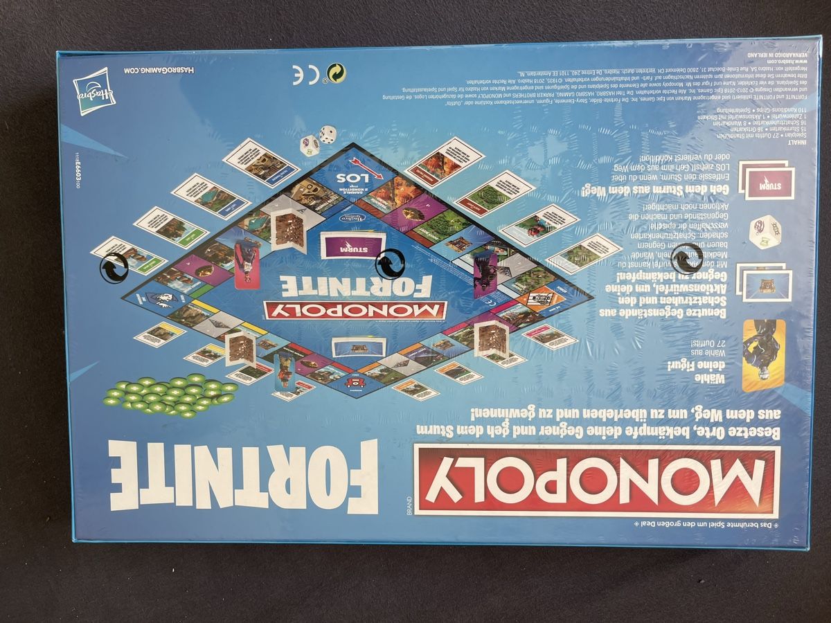 Hasbro Giochi: Monopoly Fortnite – Nuovo e nell'imballaggio originale da Neuheim venduto da chkl77 1