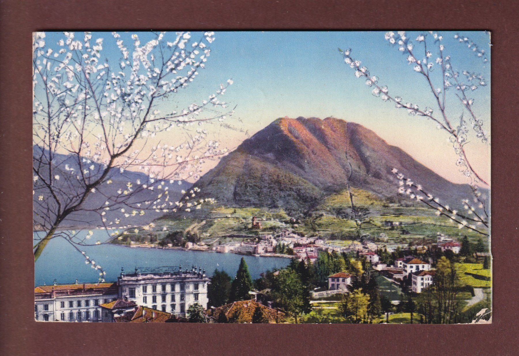 Cartoline postali: LUGANO - San Salvatore - 1926 – Usato da Pully venduto da nicecards