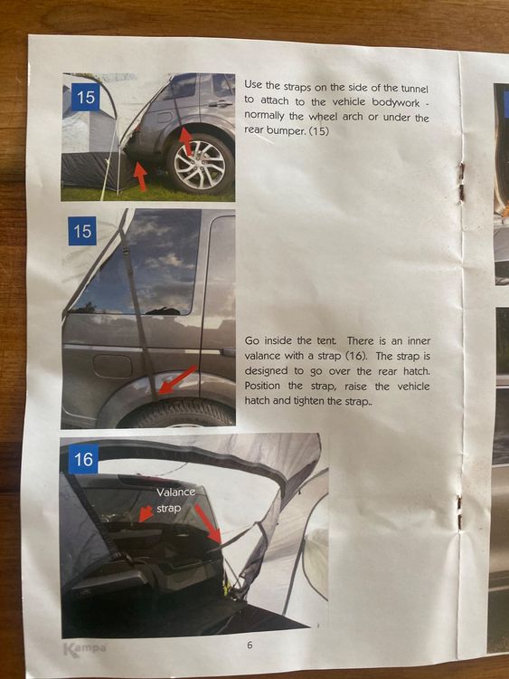 Kampa Zelte: Heckzelt Kampa Dometic – Gebraucht aus Kerzers von ruch124 2