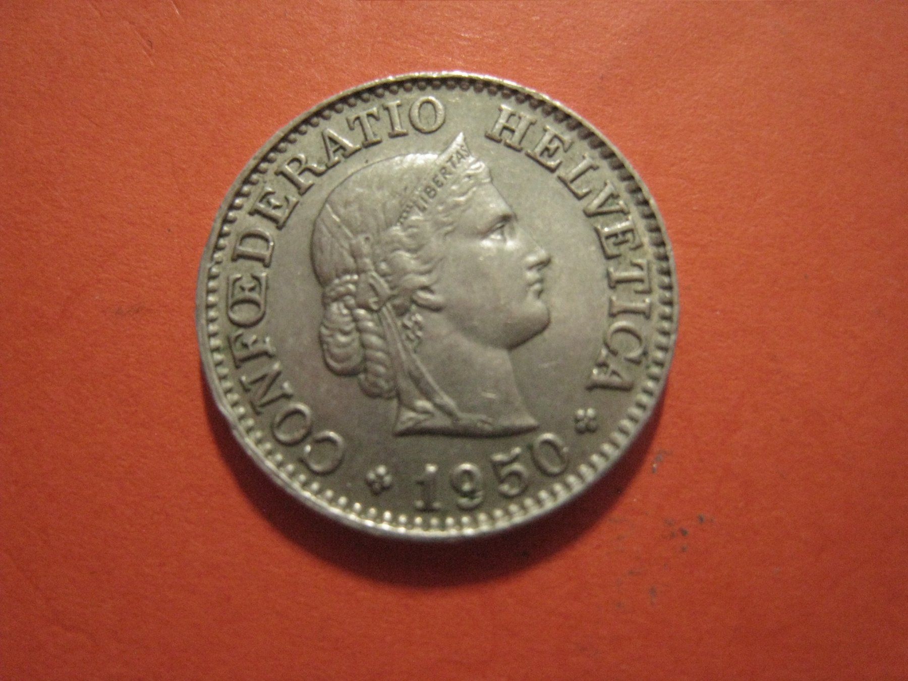 Tutti le monete: 10 Rappen  1950  ss     (18) – Nuovo (secondo la descrizione) da Aarwangen venduto da Pinsel7890