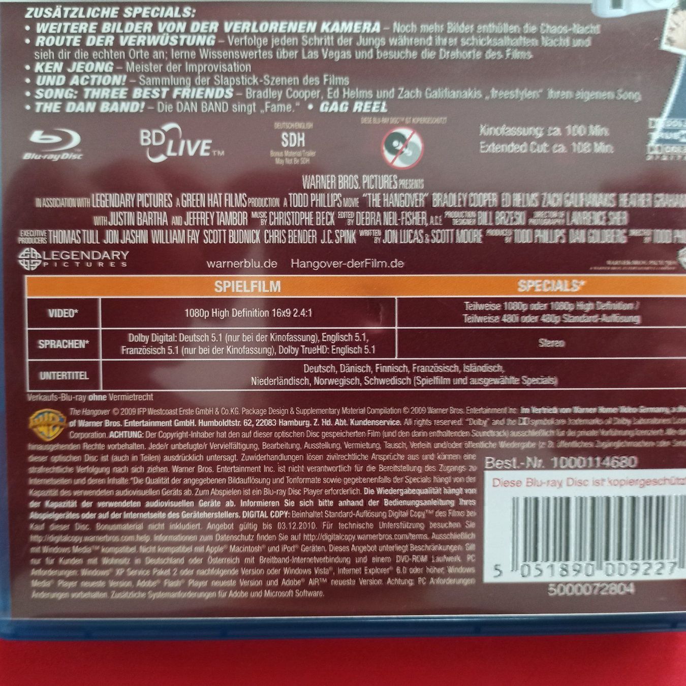 Tutti i DVDs: Hangover - Extended Cut – Usato da Dübendorf venduto da kb86_MOVIE 2
