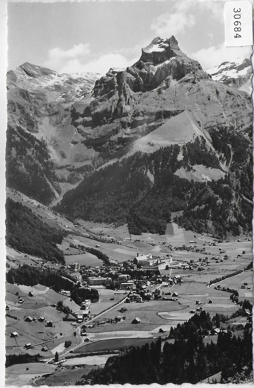 Cartoline postali: Engelberg - Generalansicht – Usato da Ettingen venduto da Kartenplanet