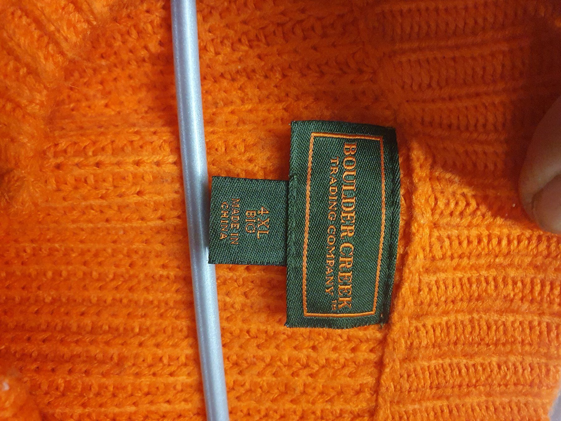 Maglioni & Felpe: Boulder Creek Pullover orange grösse 4XL – Usato da Zürich venduto da loosebone 2