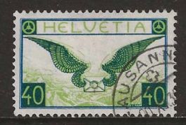 1929 : Flugpost Nr. F15, einwandfrei - KP 130.--