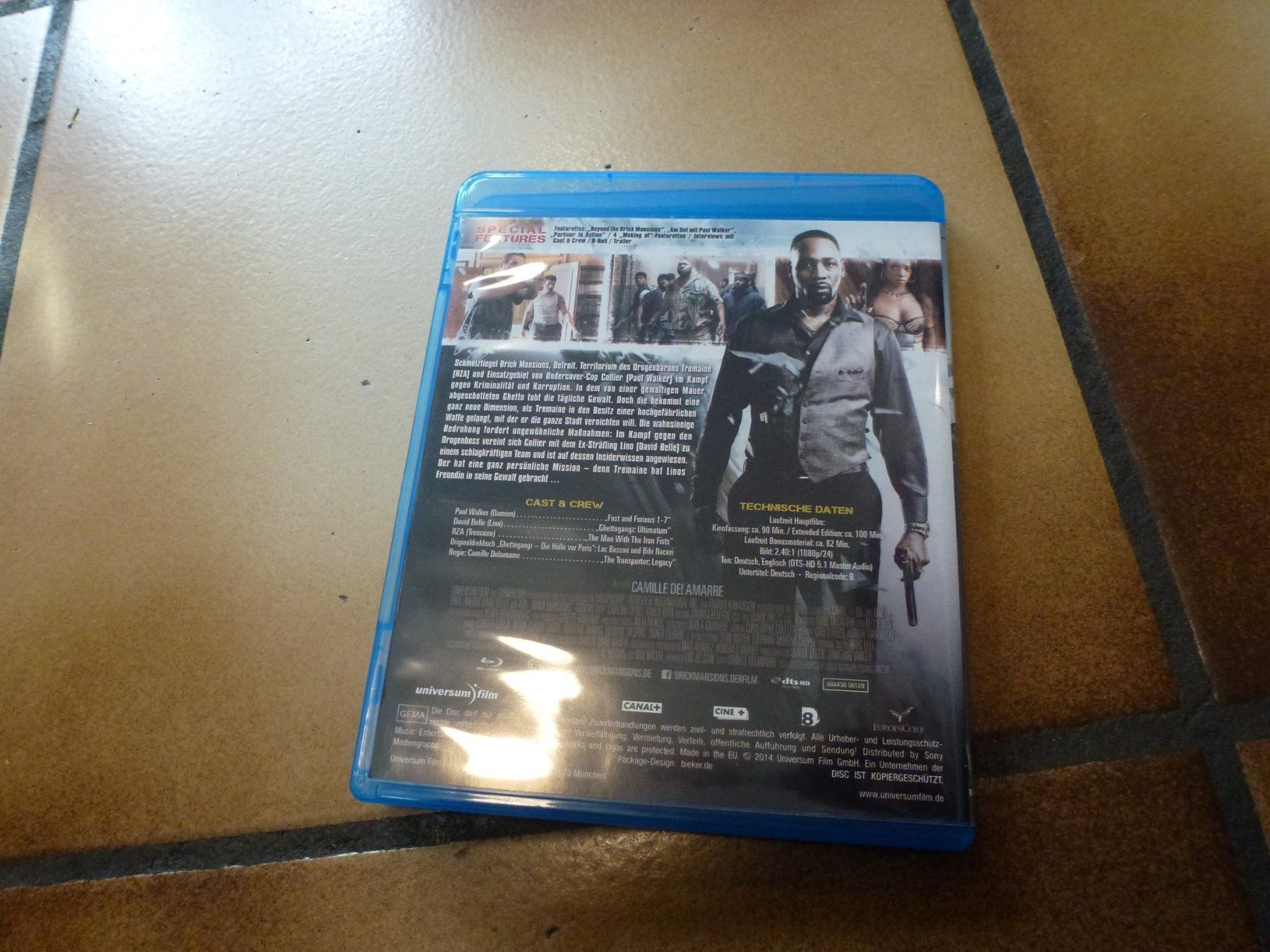 Tutti i DVDs: Brick Mansions (BLU-RAY) – Usato da Olten venduto da Disc-Verkauf 2