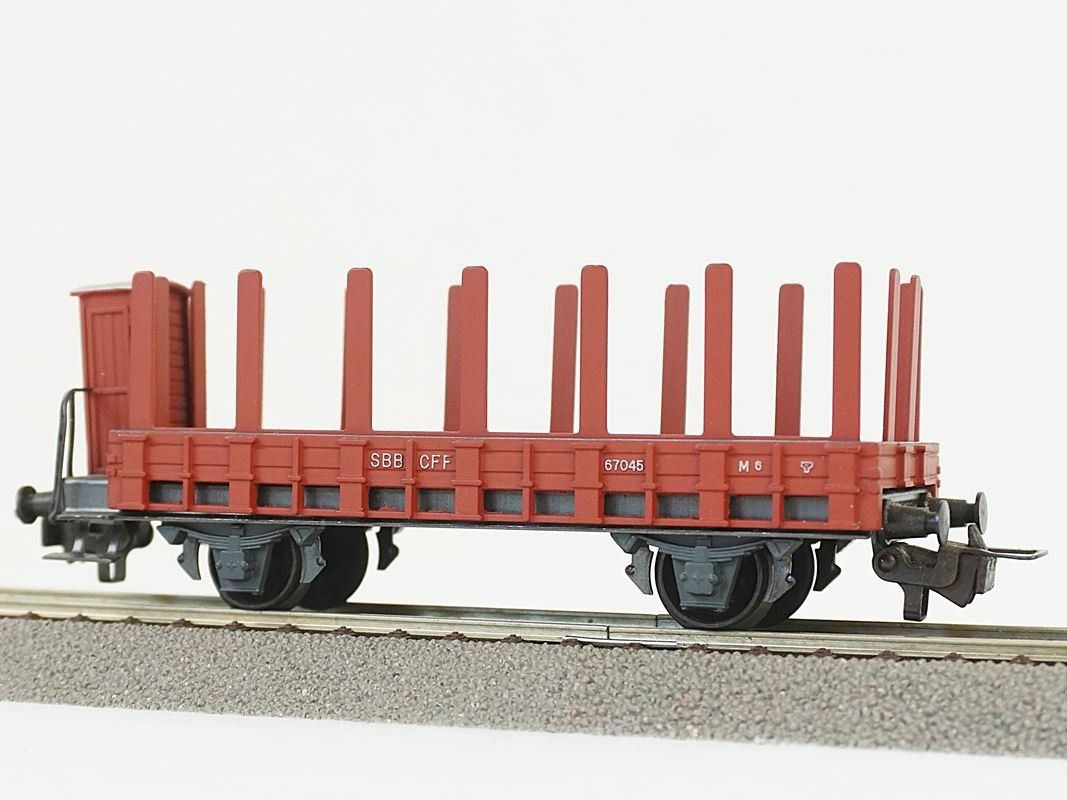 Hag Modelleisenbahnen: H0 Rungenwagen von HAG – Gebraucht aus Pratteln von Restwert_Pratteln