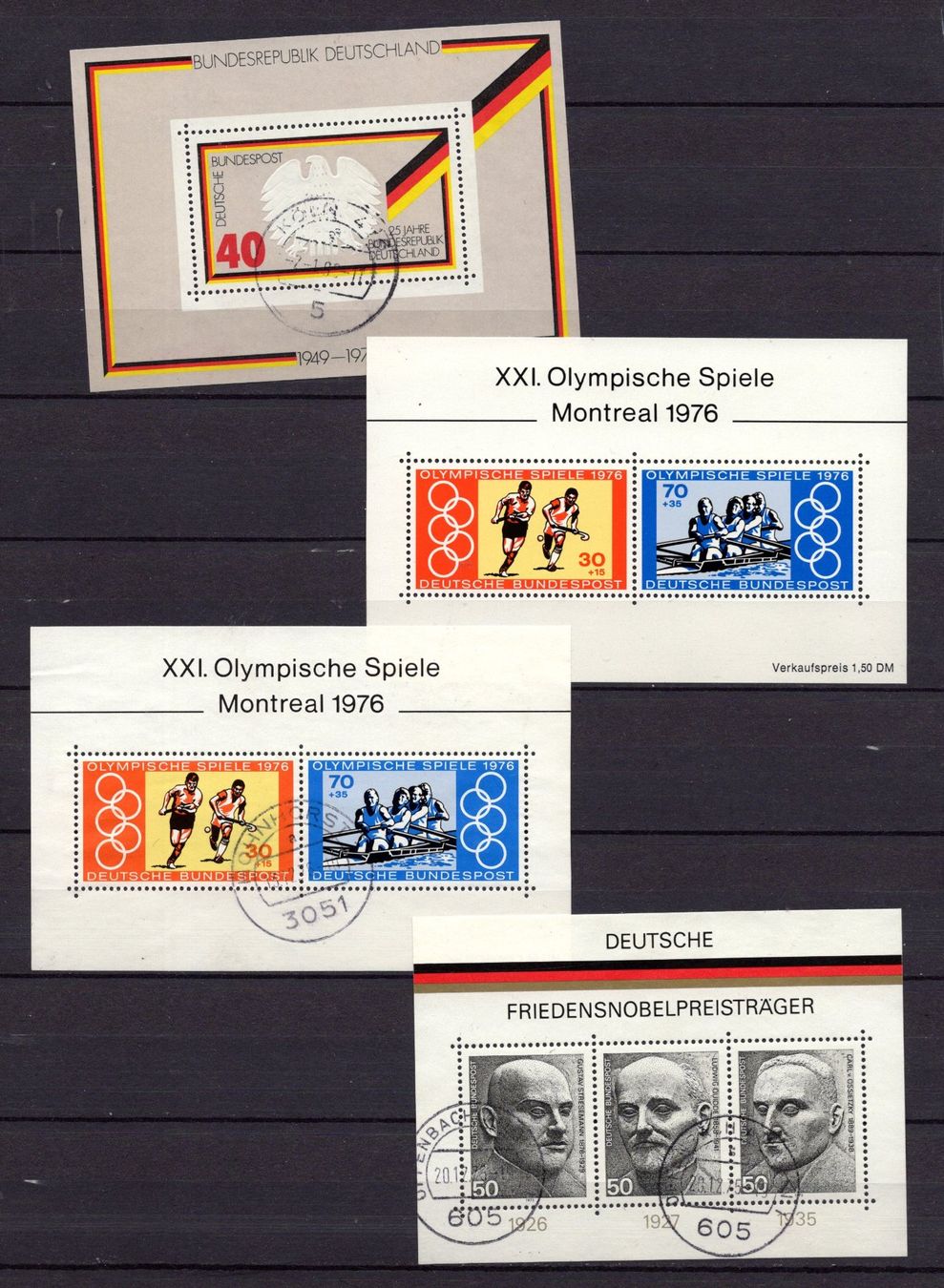 Alle Briefmarken: R1911 /  Collection RFA neufs /obl 1er jour – Gebraucht aus Ste-Croix von MONT-TAGNAC 8