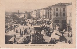 AK Intra - Il Mercato, inizio 1900
