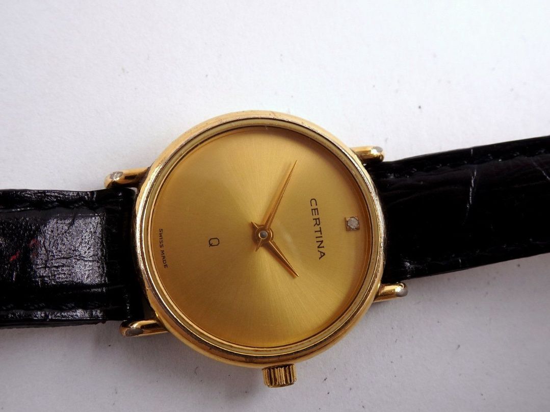 Certina Orologi: Certina Goldfarben, elegantes Design – Usato da Untersiggenthal venduto da TimeandShine 3