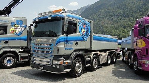 Scania Kit di modellismo & Modellini statici: 1:50  Tekno Scania R500 "Viktor Weber" – Nuovo e nell'imballaggio originale da Affoltern am Albis venduto da Modellshop-8910 3
