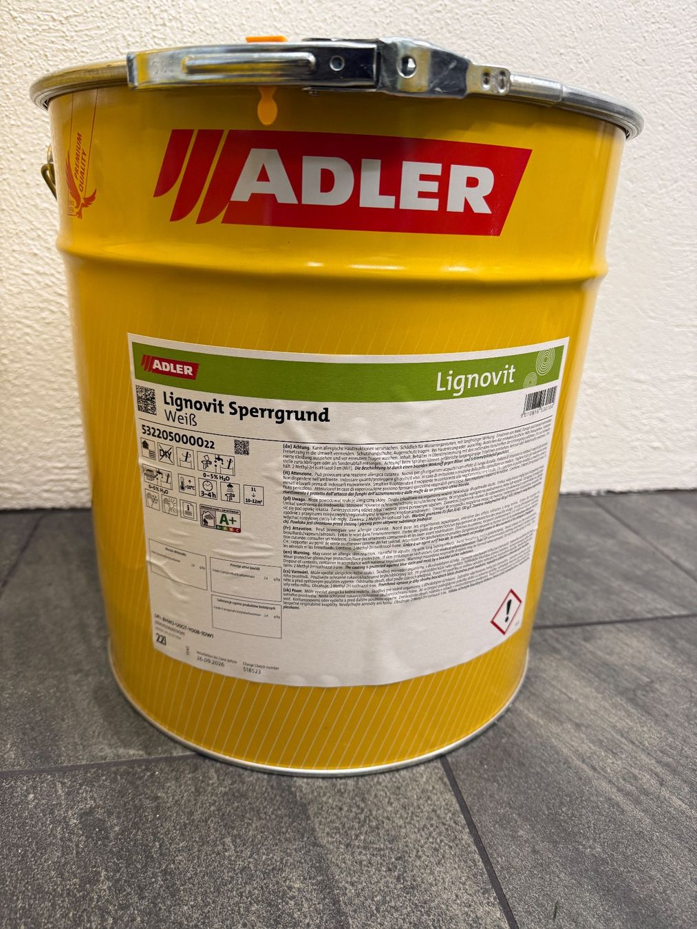 Colori: Adler Lack Sperrgrund Weiss – Nuovo (secondo la descrizione) da Halden venduto da Remosa