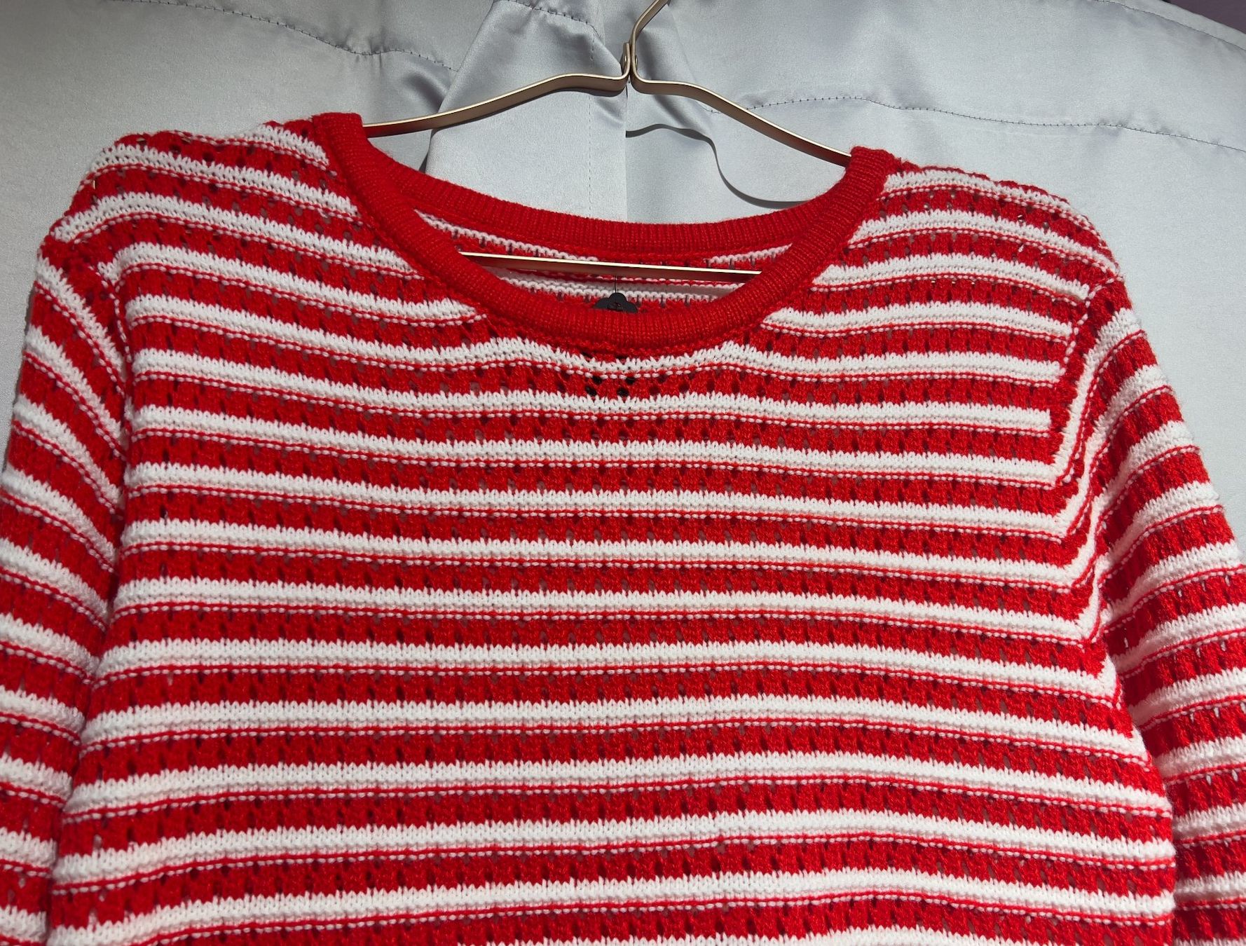 Vestiti: Mini-Strickkleid, rot/weiss gestreift – Nuovo e nell'imballaggio originale da Zürich venduto da Naebeli 5
