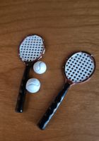 Tennis set für Puppenhaus/Puppenstube
