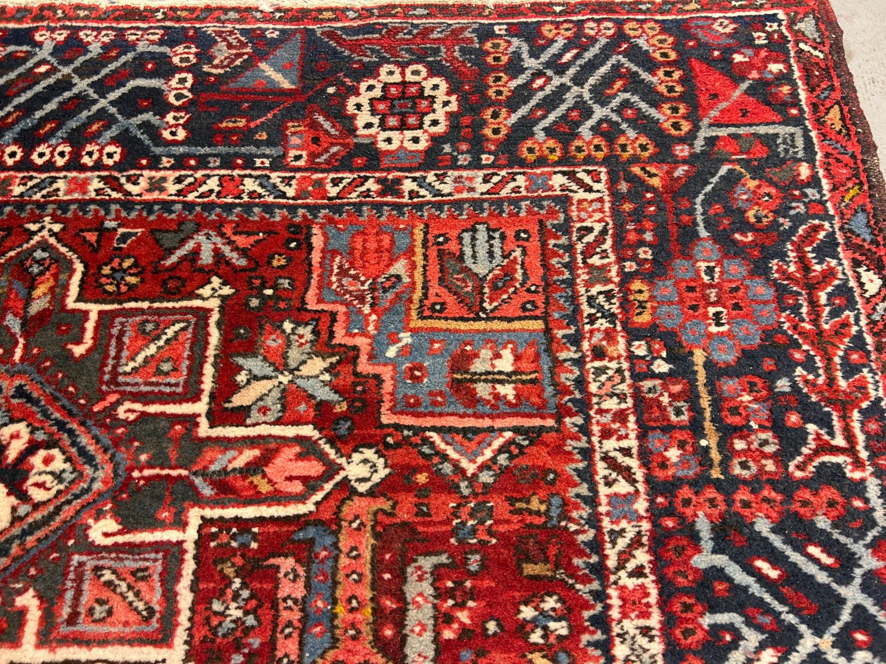 Teppiche: Edler Karadja Dozer Antik, 192 × 149 cm – Gebraucht aus Steinhausen von Super05 5