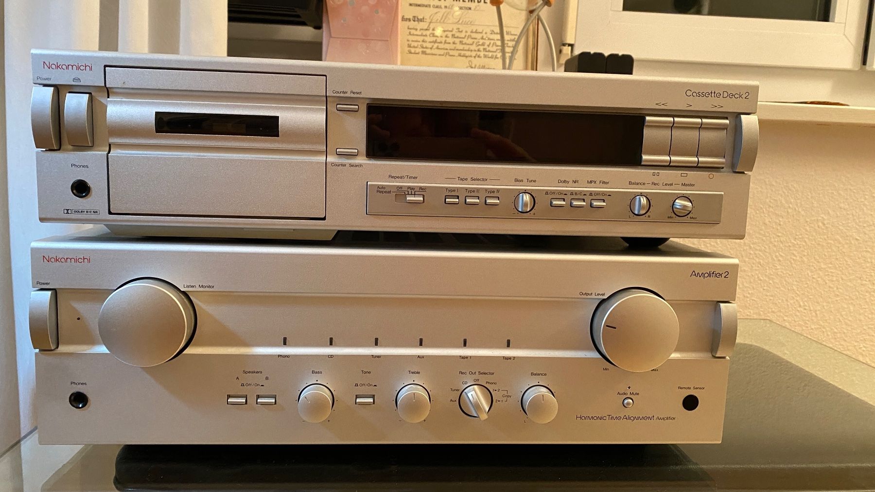 Audio- & Mediensysteme: Nakamichi Cassette Deck 2 und Amplifier 2 gebraucht – Gebraucht aus Zürich von jillene2