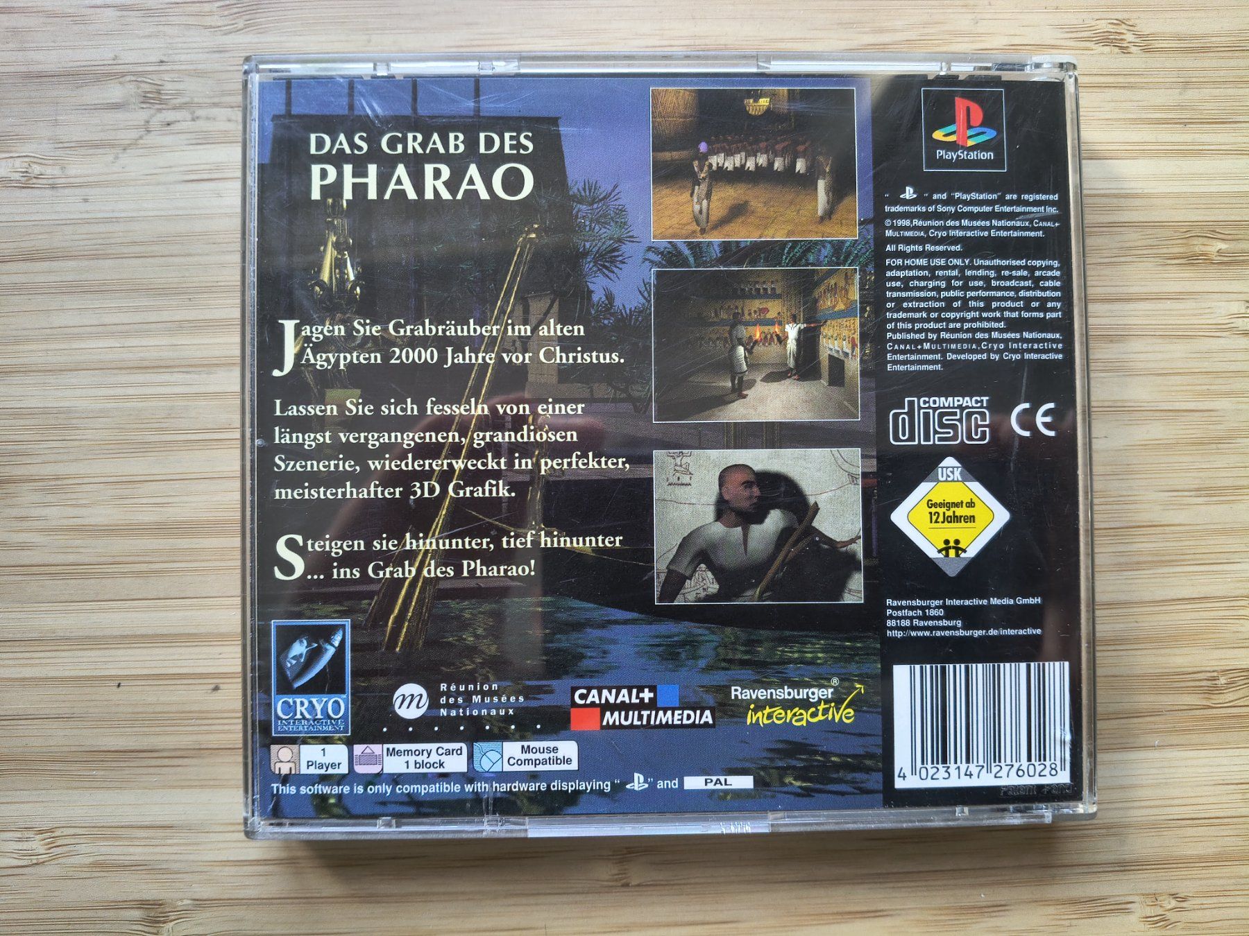 Giochi: Das Grab des Pharao (PS 1) – Usato da Riedholz venduto da ste_96cd 1