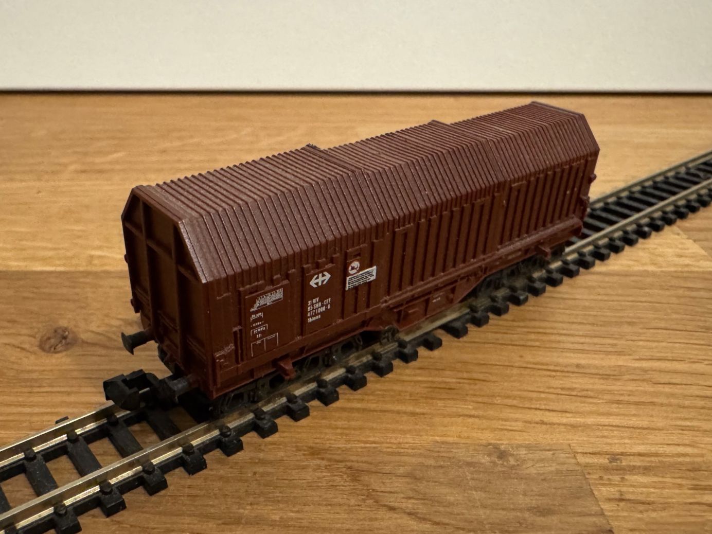 Roco Modelleisenbahnen: Roco 25136 SBB Teleskophaubenwagen – Neu (gemäss Beschreibung) aus Schlierbach von Look8 2