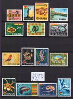 Ghana1959, 5. Okt. Freimarken: Nationale Symbole.