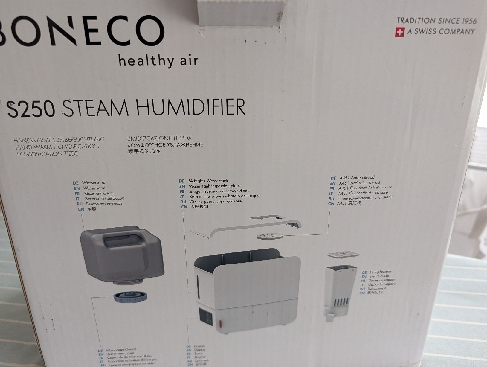 Boneco Luftbefeuchter: Boneco S250 Dampf Luftbefeuchter – Gebraucht aus Höchstetten von eaglehasle 2