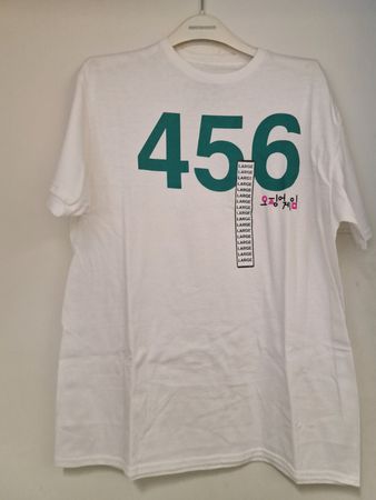 Tshirt Squidgame Netflix Spieler 456 Grösse L Neu