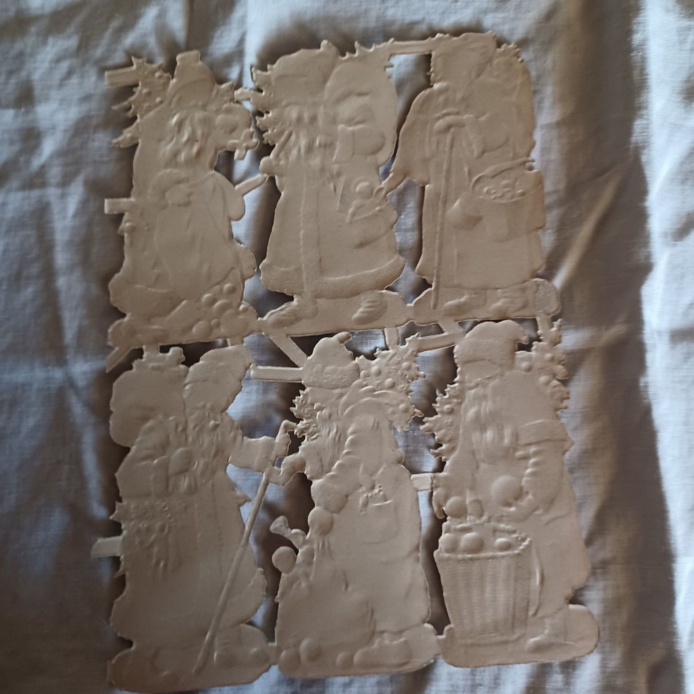 Tutte le decorazioni: 6 ältere Obladen Samichlaus  Motiv – Usato da Abtwil SG venduto da luupsy 1