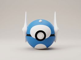 Pokeball Dratini - 3D Printed