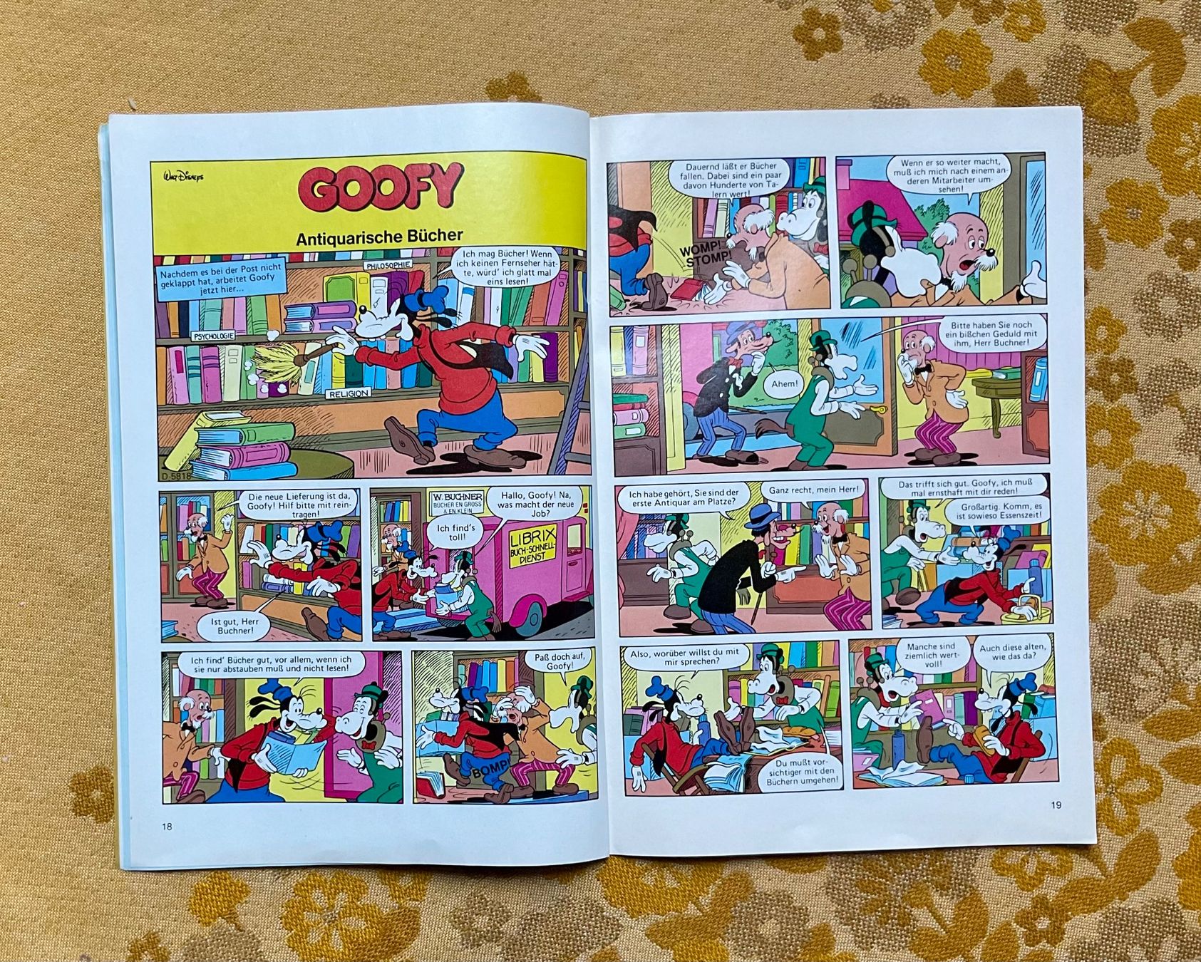 BD: Goofy Heft Nr 1 von 1984 – D'occasion à Endingen par nathan05 4