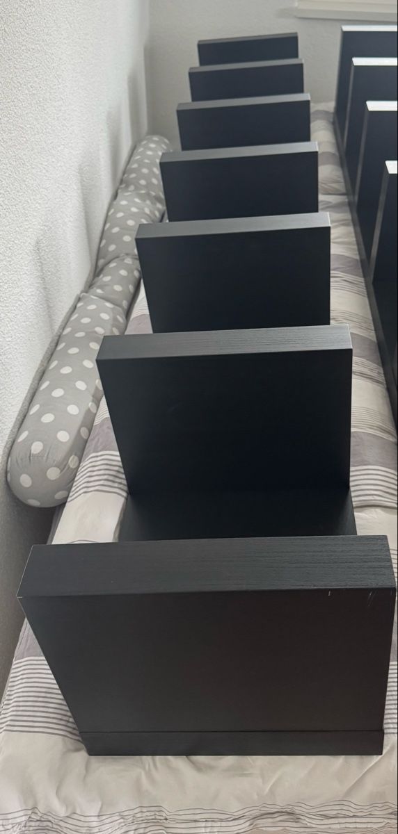 Ikea Scaffali: Wandregal Lack - braunschwarz – Usato da Wernetshausen venduto da Laurita_lca 2