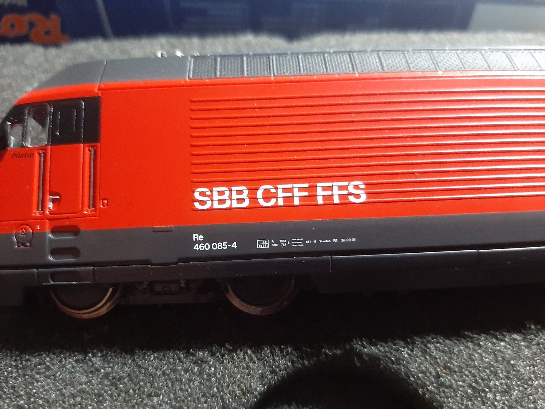 Roco Modellini di ferrovie: ROCO 62398 Re 460 085-4 – Usato da Avully venduto da RIVALIS 1