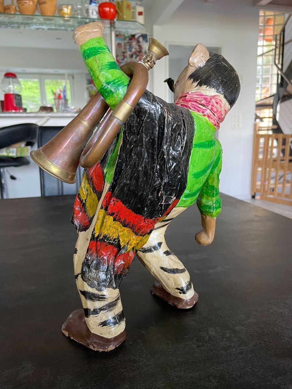 Statuette: Sculpture Mexicain Papier Maché – Usato da Vallamand venduto da Bricbracbroc82 4