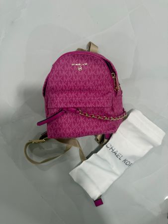 MK Rucksack klein pink monogramm Kette super Zustand Somm...