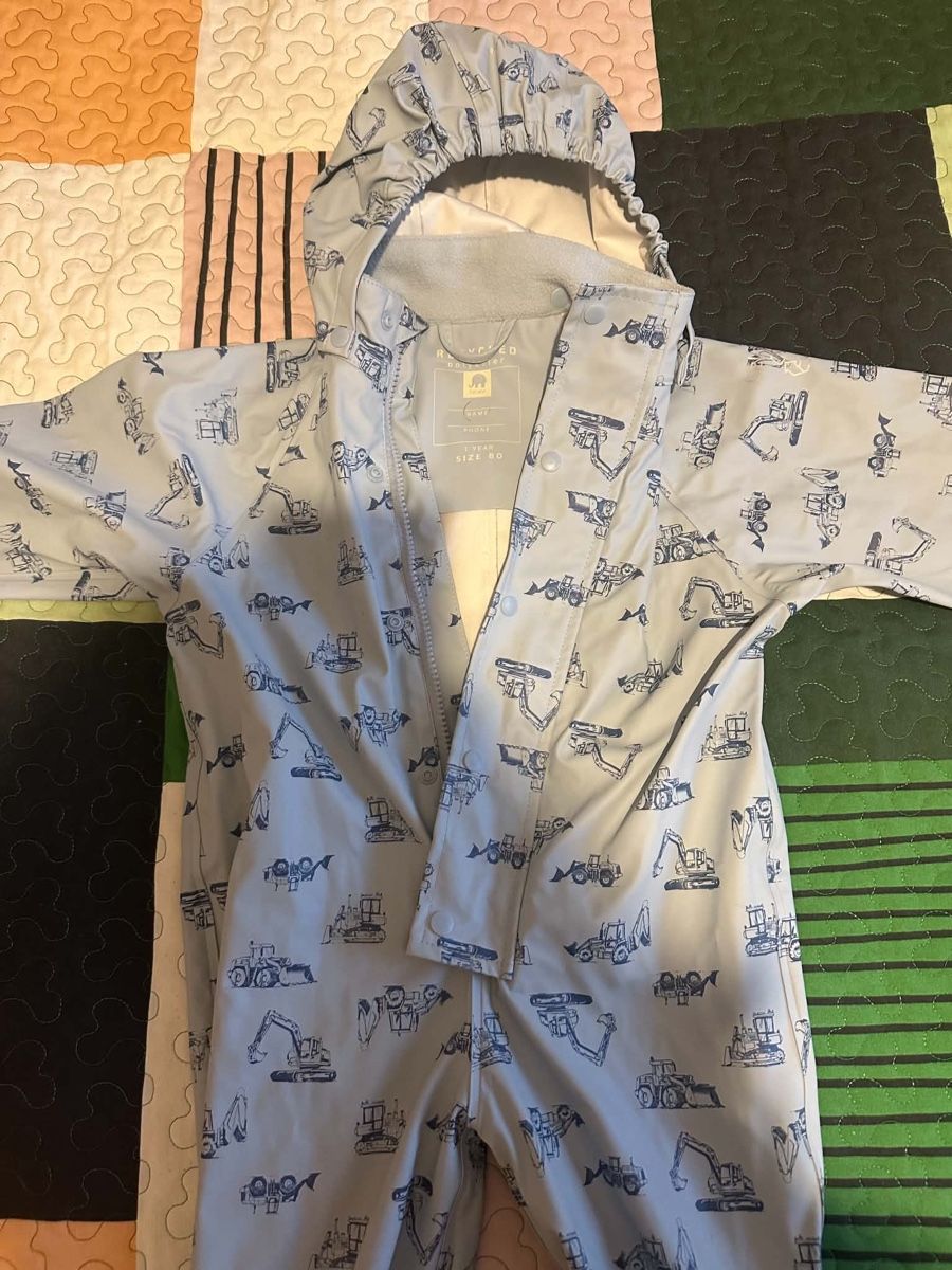 Tute: Regenoverall / Matschanzug Gr. 80 – Usato da Wädenswil venduto da dai_2bcv 2