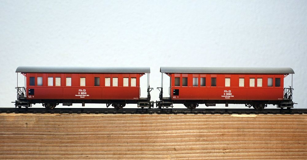 Ferro-Suisse Schneeschleuder X rot d 9213 RhB [H0m, DC, Analog] in OVP