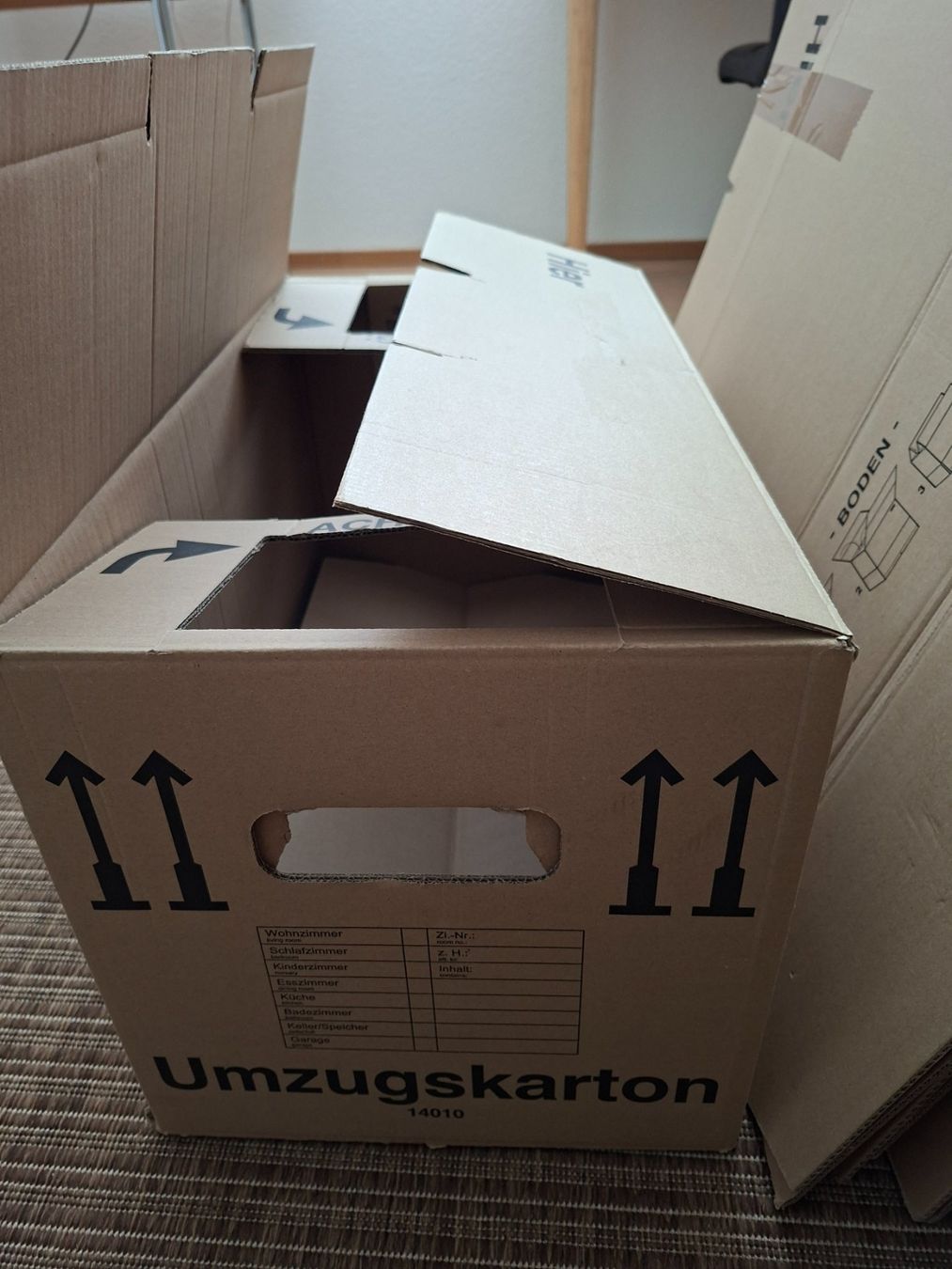 Cartoni: Umzugskartons gebraucht 11 Stück – Usato da Marbach SG venduto da mth_2flv 1