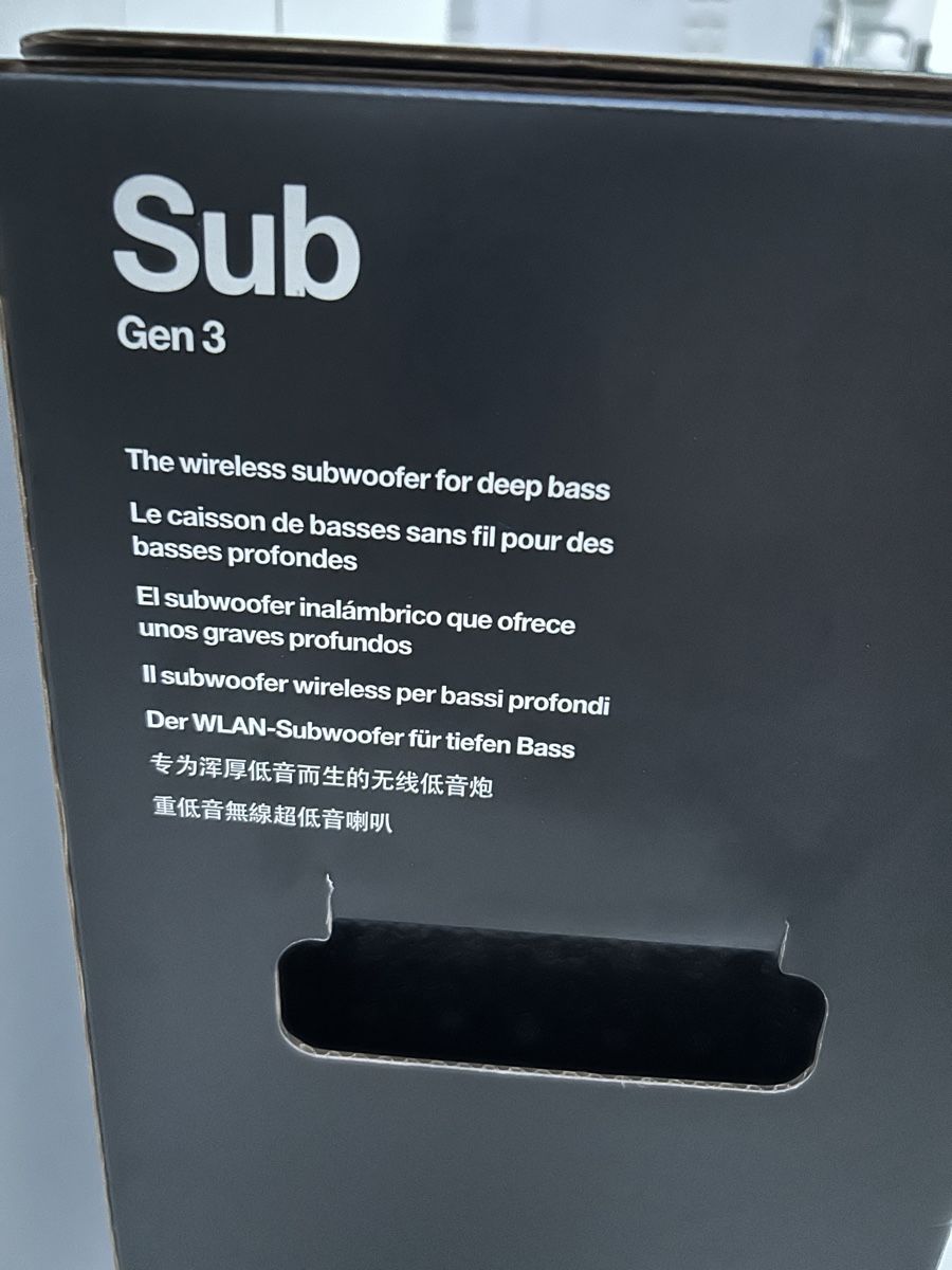 Sonos Home Cinema: Sonos Sub Gen 3 – Usato da Obfelden venduto da 4star4 1
