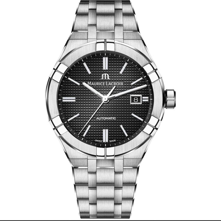Maurice Lacroix Orologi: Maurice Lacroix Aikon Automatic, Black Dial, Full Set – Nuovo (secondo la descrizione) da Biel/Bienne venduto da Unknown_j62q