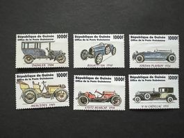 GUINEA ANTIQUE AUTOMOBILES  2002  ** super (E606)