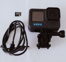GoPro 12 black Action Cam mit Kabel und Micro sd card