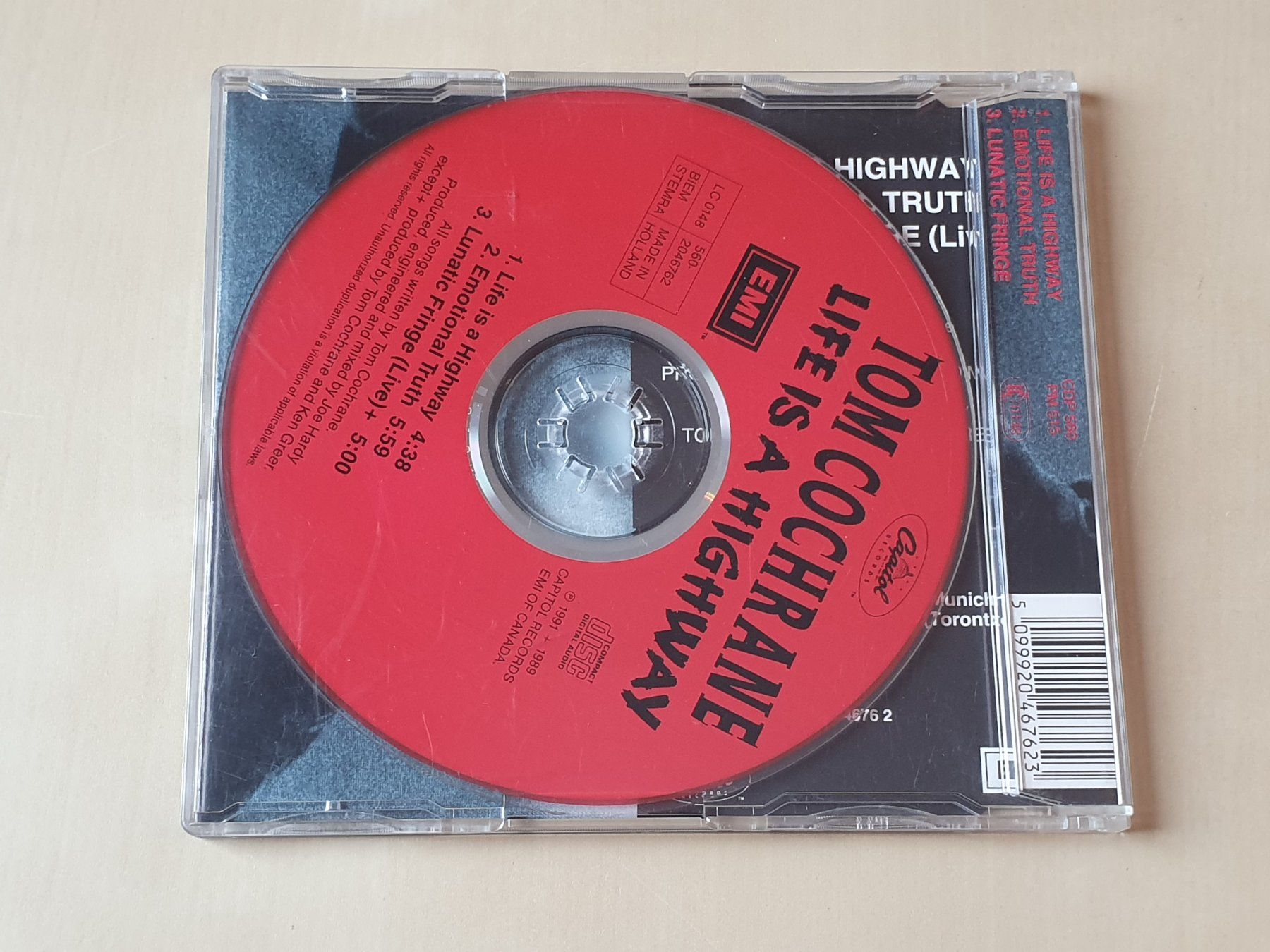 CD: Tom Cochrane Life is a Highway – Usato da Stansstad venduto da collectorsshop 1