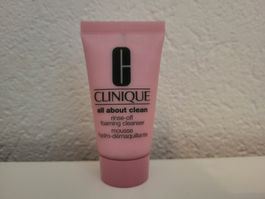 Clinique Rinse-Off Foaming Cleanser 30ml Neu milde Reinigung