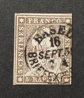 Strubel 5 Rp. 1854-62 gestempelt