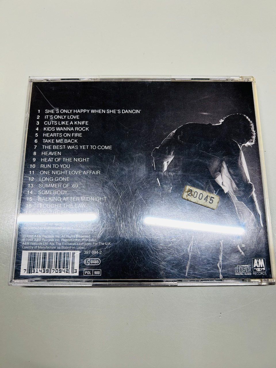 CD: Live! Live! Live!" di Bryan Adams – Usato da Giubiasco venduto da LorisVale 1