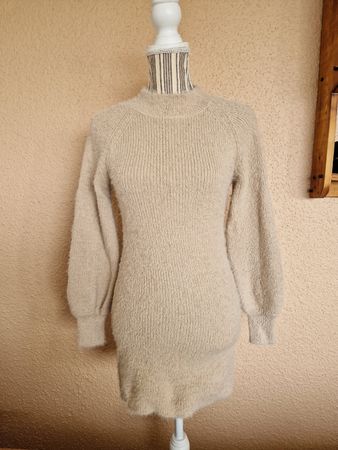 Kuscheliger Pullover beige, Gr. M